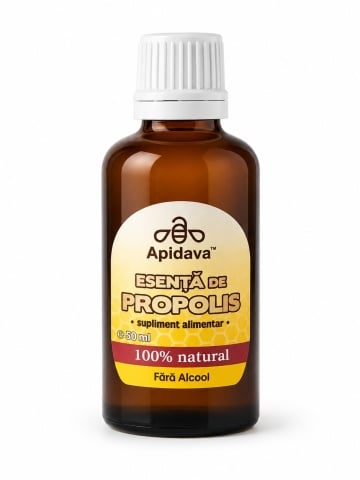 Esenta de propolis fara alcool 50 ml Apidava