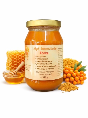 Borcanul Api-Imunitate FORTE 330g Stupina Moldovan - Img 3