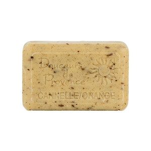 Sapun exfoliant cu scortisoara si unt de shea 200g Apidava