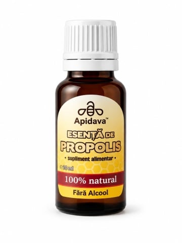 Esenta de propolis fara alcool 20 ml Apidava