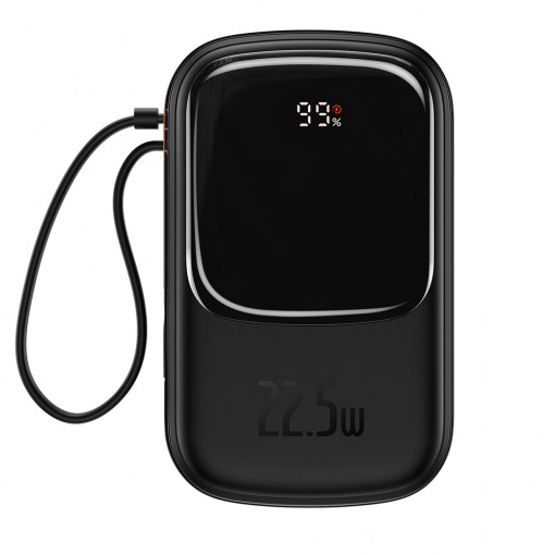 Baterie Externa 20000mAh, 22.5W - Baseus Qpow (PPQD060301) - Black