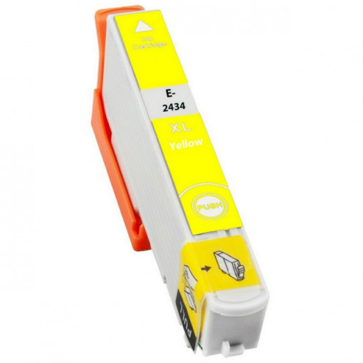 Cartus imprimanta pt Epson 24XL T2434-XL yellow T2434 XL galben T02434 XL cerneala inkjet