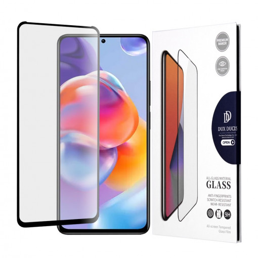 Folie protectie telefon Xiaomi Redmi Note 11 Pro 4G / Note 11 Pro 5G / Note 11 Pro+ 5G / Poco X4 Pro 5G - Dux Ducis Tempered Glass - Black