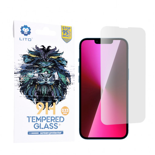 Folie telefon iPhone 13 / 13 Pro / 14 - Lito 2.5D Classic Glass - Clear