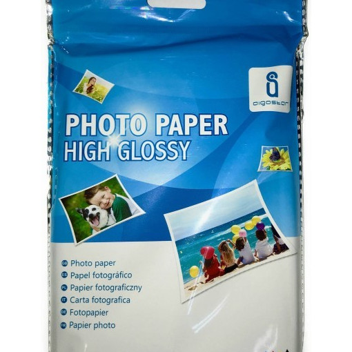 Hartie FOTO High Glossy A6 - pachet de 50 coli 230g ( 100 x 150 mm )