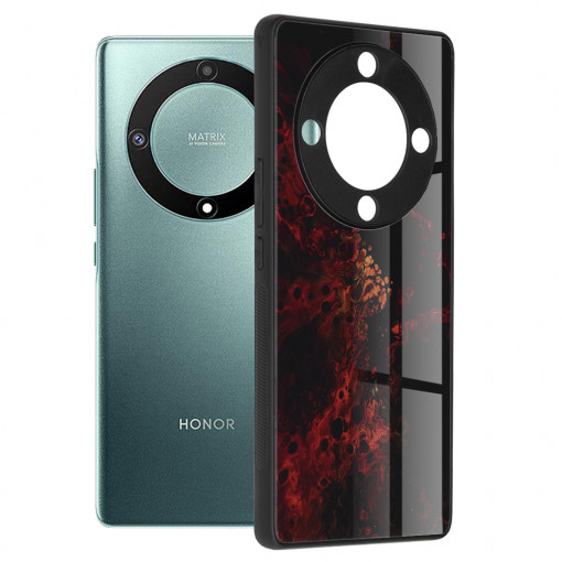 Husa telefon Honor Magic5 Lite - Techsuit Glaze Series - Red Nebula