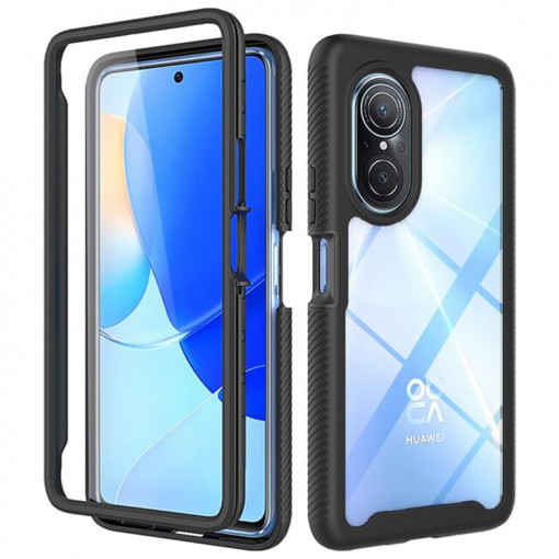 Husa telefon Huawei nova 9 SE + Folie - Techsuit Defense360 Pro - Black
