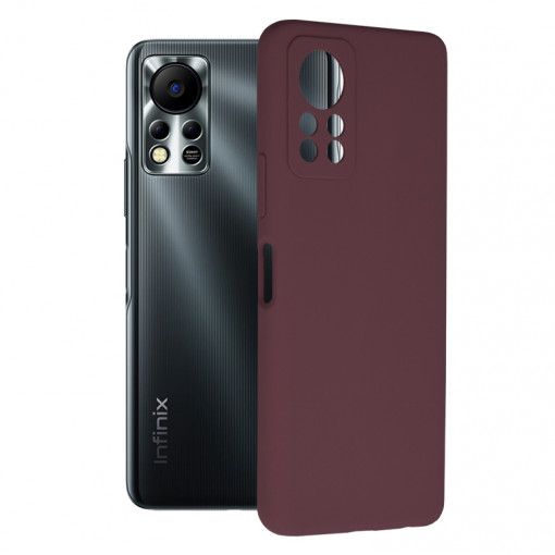 Husa telefon Infinix Hot 11s NFC - Techsuit Soft Edge Silicone - Plum Violet