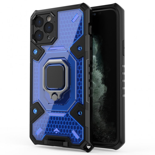 Husa telefon iPhone 11 Pro - Techsuit Honeycomb Armor - Blue