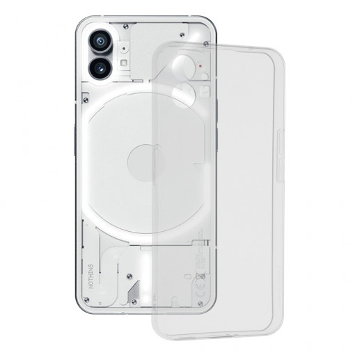 Husa telefon Nothing Phone (1) - Techsuit Clear Silicone - Transparenta