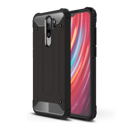Husa telefon Xiaomi Redmi Note 8 pro - Techsuit Hybrid Armor - Black
