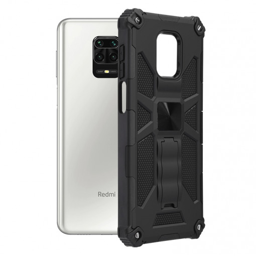 Husa telefon Xiaomi Redmi Note 9S / Note 9 Pro / Note 9 Pro Max - Techsuit Blazor Series - Black