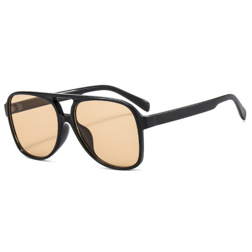 Ochelari de Soare - Techsuit Polarised PC (98061) - Black / Light Tea