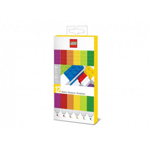 Set 12 markere LEGO