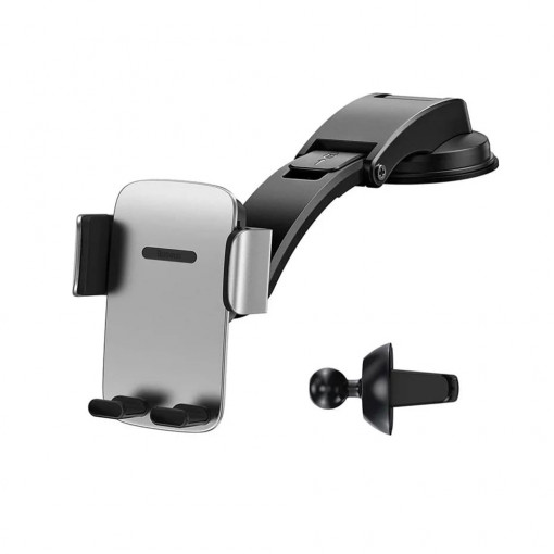 Suport Auto Telefon Universal - Baseus Gravity Grip (SUYK010012) - Silver