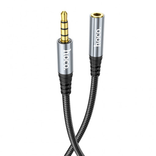 Cablu Audio Jack la Jack 1m - Hoco (UPA20) - Grey