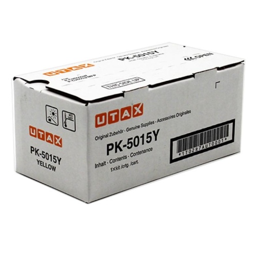 Cartus imprimanta Utax OEM PK-5015Y Y Toner original 1T02R7AUT0, PK5015, yellow, 3000 pagini