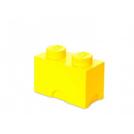 Cutie depozitare LEGO 2 galben