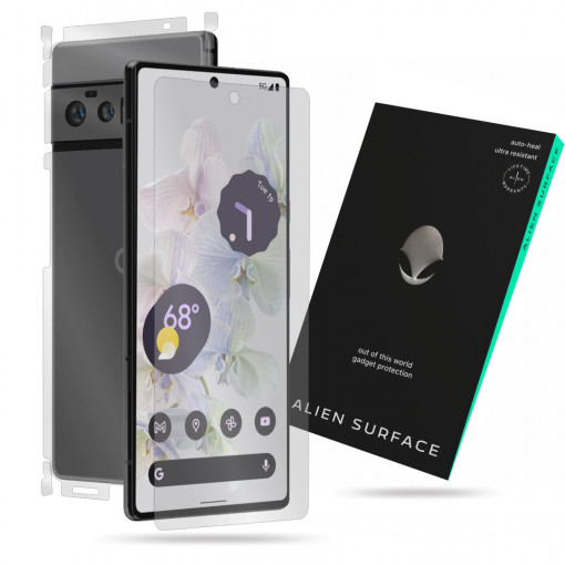 Folie protectie telefon Google Pixel 6 Pro - Alien Surface Screen+Edges+Back - Transparent