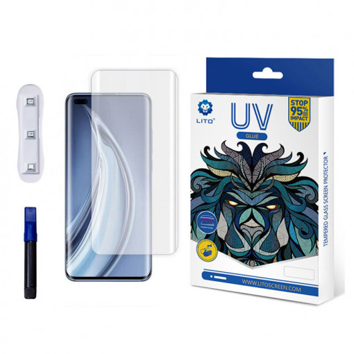 Folie protectie telefon Huawei Mate 40 Pro - Lito 3D UV Glass - Transparent