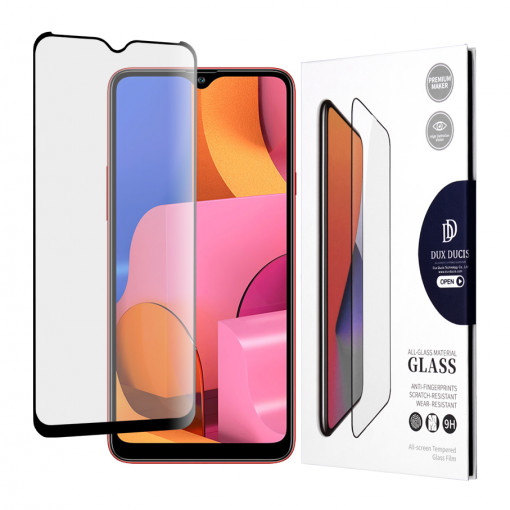Folie protectie telefon Samsung Galaxy A20s - Dux Ducis Tempered Glass - Black