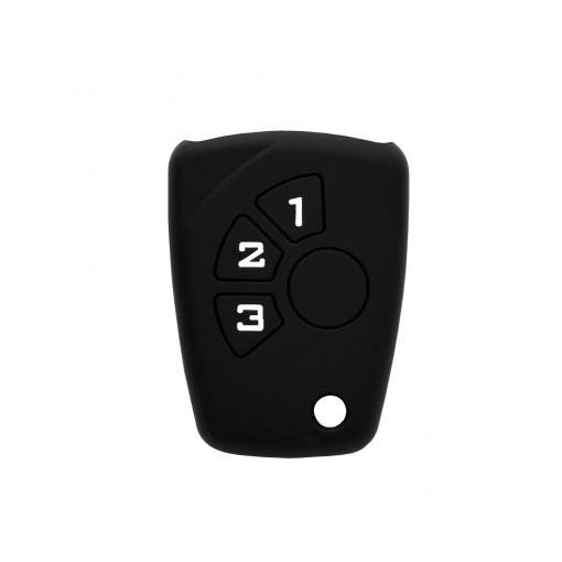 Husa pentru cheie Chevrolet Silverado, Volt - Techsuit Car Key Case (3110.02) - Black