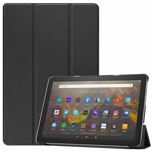 Husa pentru tableta Amazon Fire HD 10 (2021) / Amazon Fire HD 10 Plus (2021) - Techsuit FoldPro - Black