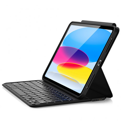 Husa pentru tableta iPad 10 (2022) 10.9 - ESR Ascend Keyboard Lite - Black