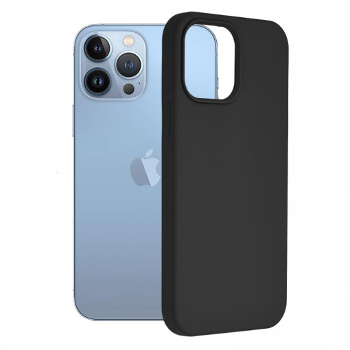 Husa telefon iPhone 13 Pro Max - Techsuit Soft Edge Silicone - Black