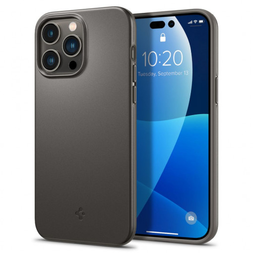 Husa telefon iPhone 14 Pro Max - Spigen Thin Fit - Gunmetal