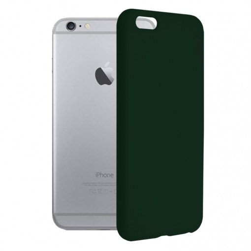Husa telefon iPhone 6 Plus / 6s Plus - Techsuit Soft Edge Silicone - Dark Green