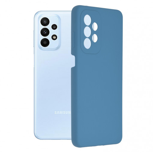 Husa telefon Samsung Galaxy A23 4G / A23 5G - Techsuit Soft Edge Silicone - Denim Blue