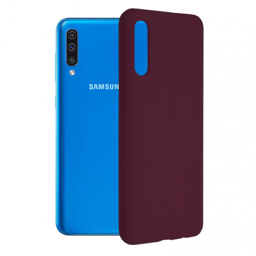 Husa telefon Samsung Galaxy A30s / A50 / A50s - Techsuit Soft Edge Silicone - Plum Violet