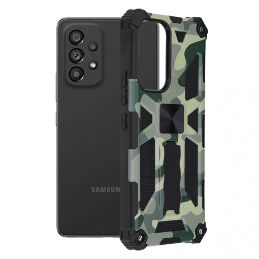 Husa telefon Samsung Galaxy A53 5G - Techsuit Blazor Series - Camo Lime