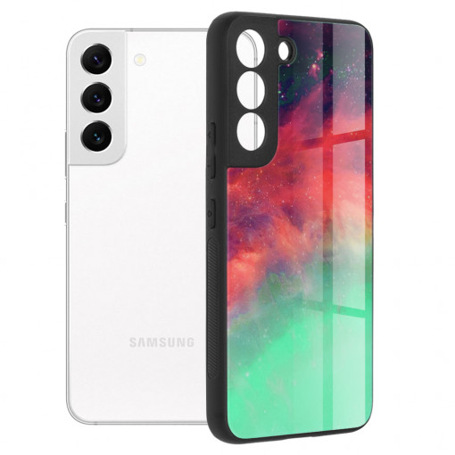 Husa telefon Samsung Galaxy S22 5G - Techsuit Glaze Series - Fiery Ocean