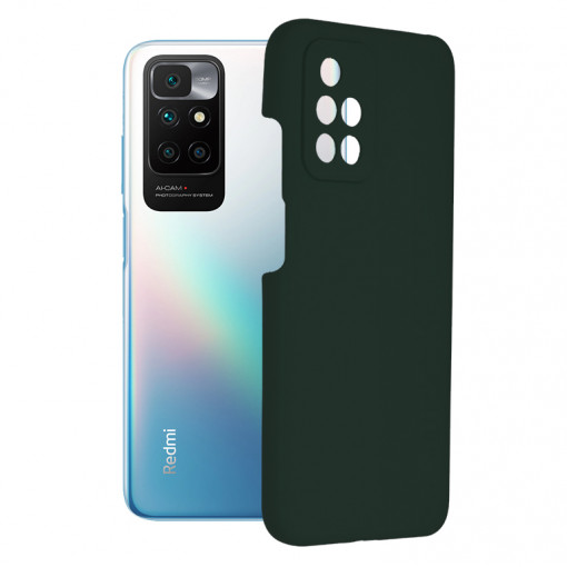 Husa telefon Xiaomi Redmi 10 2021 / Redmi 10 2022 - Techsuit Soft Edge Silicone - Dark Green