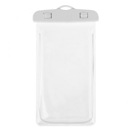 Husa Waterproof pentru Telefon 6 inch - USAMS Bag (US-YD007) - White
