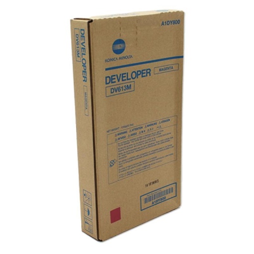 Konica Minolta OEM DV-613 M Developer Bag original A1DY800, DV613M, magenta