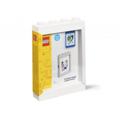 Rama Foto LEGO - Alb