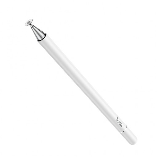 Stylus Pen Universal pentru Tableta, Telefon - Hoco Fluent (GM103) - White