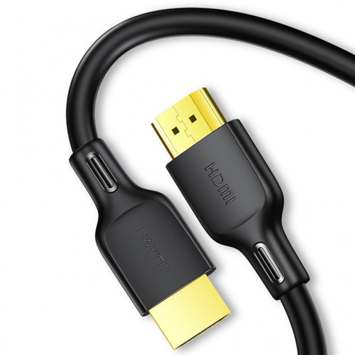 Cablu Video HDMI la HDMI 2.0 4K, 1.8m - USAMS U49 (US-SJ426) - Black