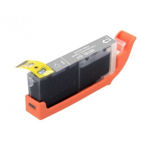 CARTUS compatibil gri CANON CLI-551XL-GRI CLI551XL GRY capacitate mare 551XL imprimante Canon Pixma MG5550 MG6350 MG6450 MX925