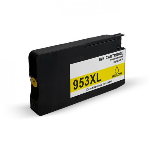 Cartus YELLOW HP953XL HP-953XL HP953-XL F6U18AE compatibil GALBEN F6U14AE HP 953 XL - PROMOTIE !