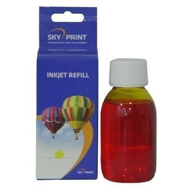 Cerneala galbena refill incarcare cartuse HP351 CB337EE HP-351XL CB338EE yellow - 100 ml