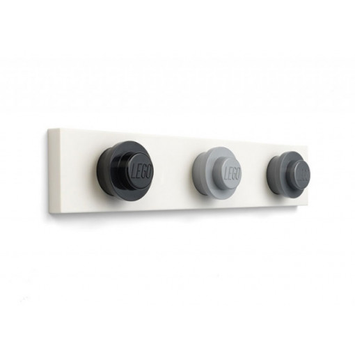Cuier LEGO - Negru, Gri deschis, Gri inchis