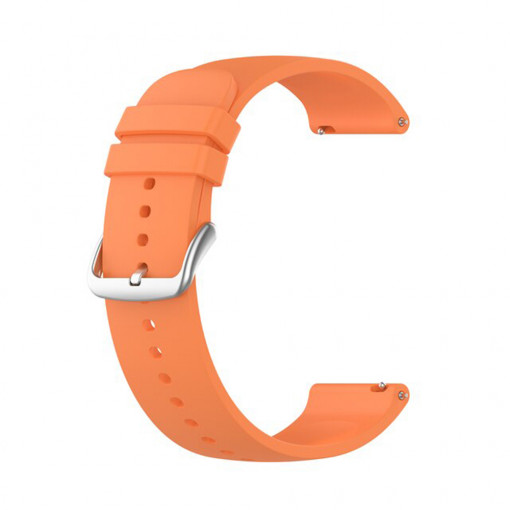 Curea pentru Samsung Galaxy Watch 4/5/Active 2, Huawei Watch GT 3 (42mm)/GT 3 Pro (43mm) - Techsuit Watchband 20mm (W001) - Orange