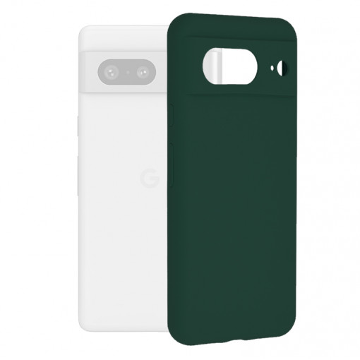Husa telefon Google Pixel 8 - Techsuit Soft Edge Silicone - Dark Green
