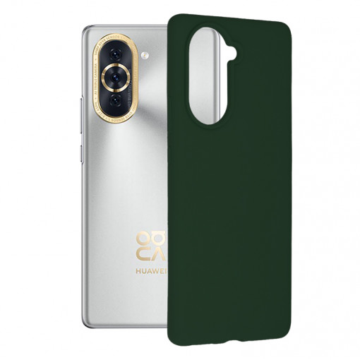 Husa telefon Huawei nova 10 - Techsuit Soft Edge Silicone - Dark Green