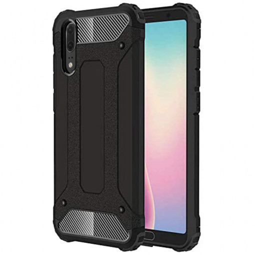 Husa telefon Huawei P20 - Techsuit Hybrid Armor - Black