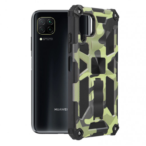 Husa telefon Huawei P40 Lite - Techsuit Blazor Series - Camo Lime